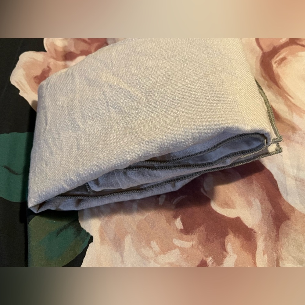 Miryana~ Linen-Like Pillow Sham~100% Cotton~1 sham standard